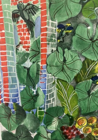 Raoul Dufy (1877-1953) - Paysage verdoyant...