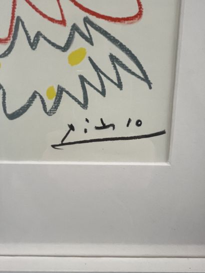Pablo Picasso (1881-1973) - Visage (d’après)
Lithographie...
