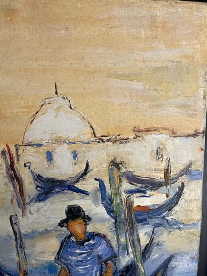 Bernard Gassmann (1942- ) - Les taxis de...