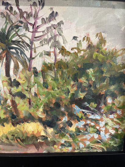 Marina Sedrac (1919-1999) - Au jardin
Huile...