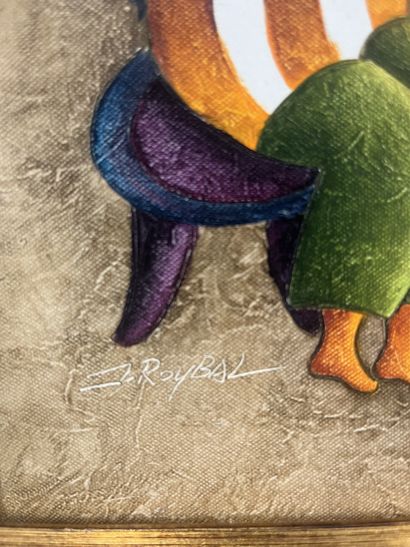 Joyce Roybal - Le violoniste
Huile sur toile...