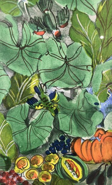 Raoul Dufy (1877-1953) - Paysage verdoyant...
