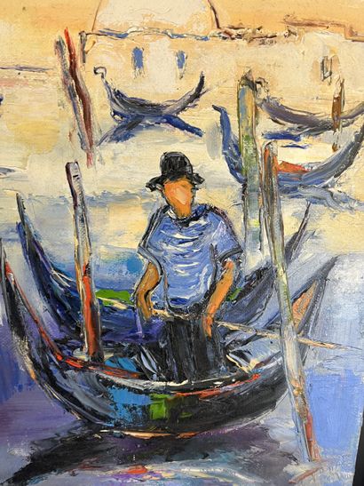 Bernard Gassmann (1942- ) - Les taxis de...