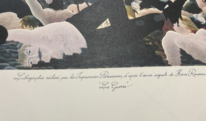 Henri Rousseau (1844-1910) - La Guerre
Lithographie...