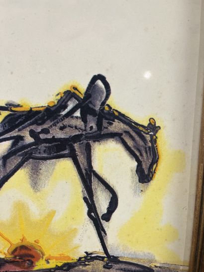 Salvador Dalí (1904-1989) d’après - Le Cheval...