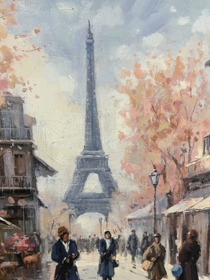 Dominique Tortes (1938-2012) - Début de soirée
Huile...