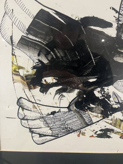 Pierre Juhe, dit Judikael (1937-2020) - L’Envol
Encre...