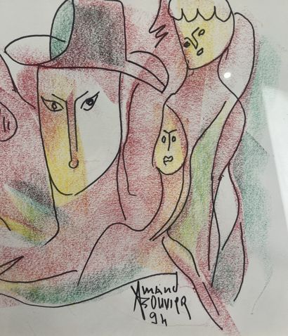 Bouvier Amand - L’Homme au chapeau
Dessin...