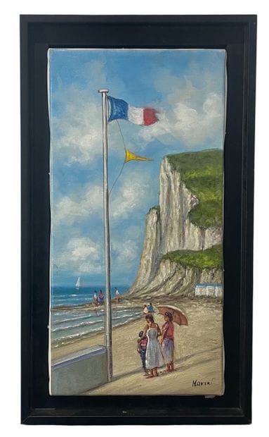 Gerald Marin - Les Falaises
Huile sur toile...