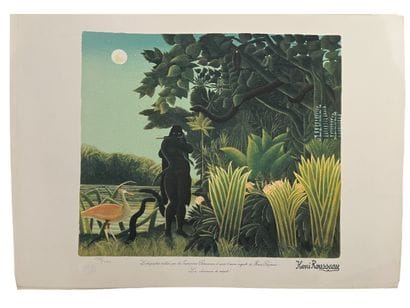Henri Rousseau (1844-1910) - La Charmeuse...