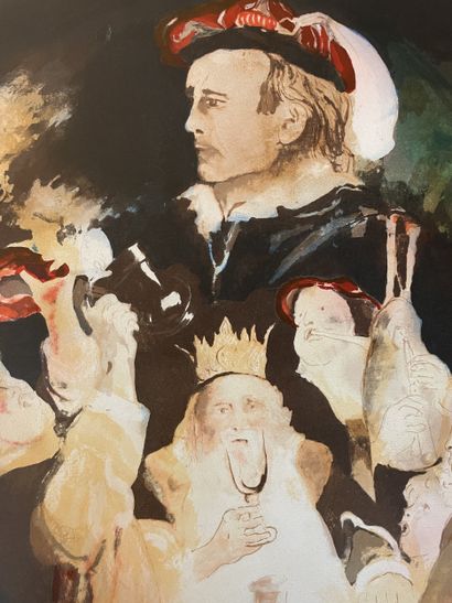 Enrico Visani Hommage au peintre Jacob Jordaens...