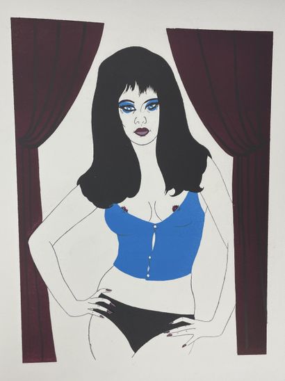 Labisse Félix (1905-1982) Fleurs de trottoir,...