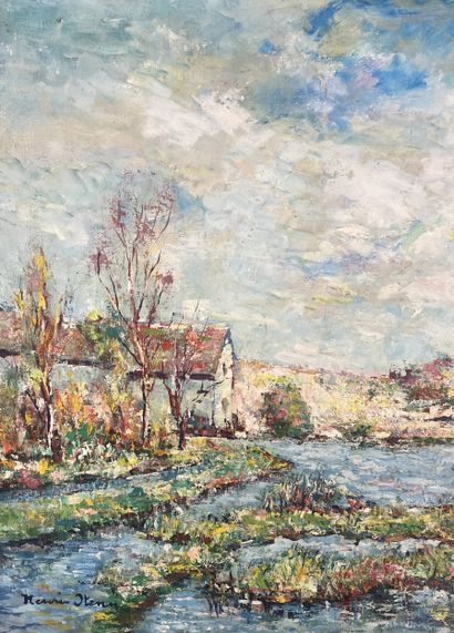 Henri Stenn - Moulin breton, Morbihan
Huile...
