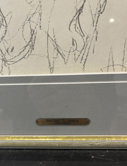 Alberto Giacometti (1901-1966) - Annette
Lithographie,...