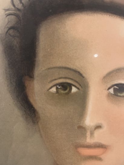 André Derain (1880-1954) - Jeune femme brune
Lithographie...