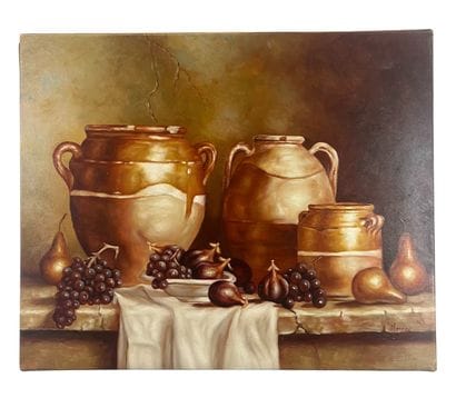 Nicolas Moreau (XX siècle) - Nature morte...