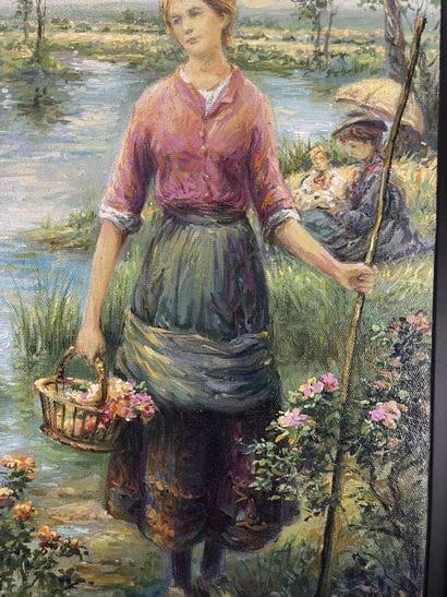 Jean-Baptiste Fournier (1959-) - La Cueillette...