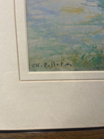 Charles Pelletier (1922-2005) - Etretat
Pastel...