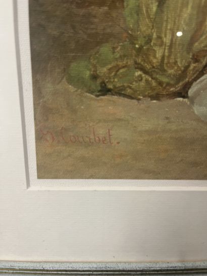 Gustave Courbet (1819-1877) - Détente au...
