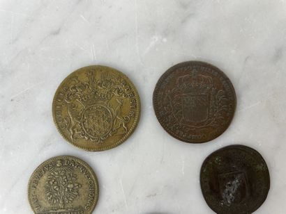 Set of 5 tokens XVII XVIII century
Set of...