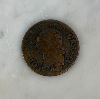 France Louis XVI Sol dit « à l’écu » Lille...