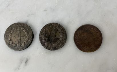 Louis XVI 1791/1793 - lot de 4 pièces 12...