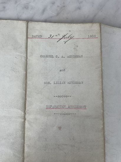 Correspondance du Major-General C. A. Heydeman...