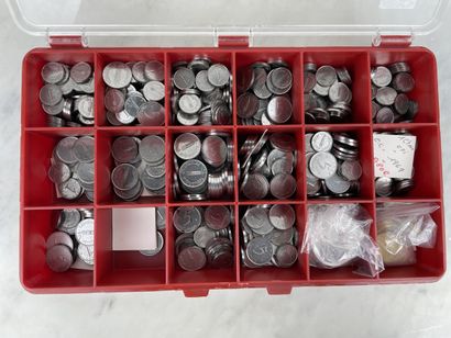 Lot of approx. 1.7 kg of coins France (XX...