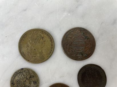Set of 5 tokens XVII XVIII century
Set of...