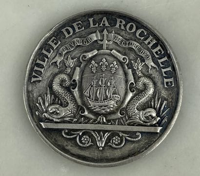 Silver token Caisses d'Epargne La Rochelle
Silver...