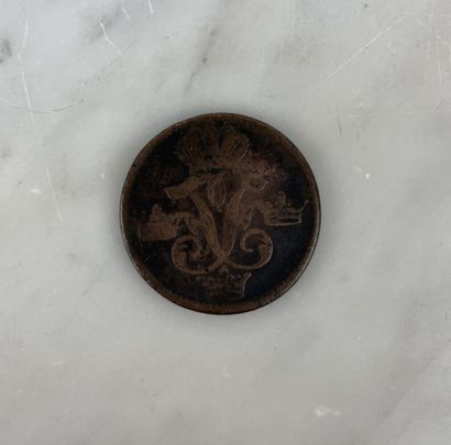 Suède 1 Ore Frédéric I 1747
Monnaie de 1...