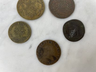 Set of 5 tokens XVII XVIII century
Set of...