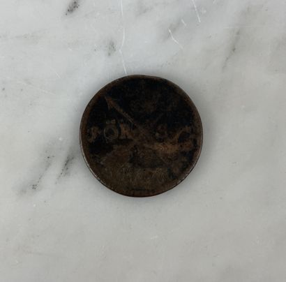 Suède 1 Ore Frédéric I 1747
Monnaie de 1...