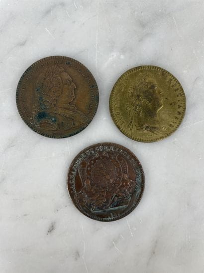 Set of 3 Lorraine, Lyon and Etats d'Artois...