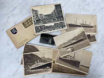Carnet de cartes vues et cartes postales...