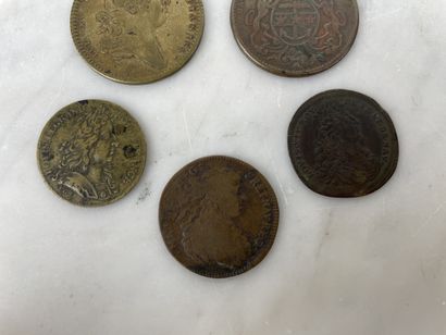 Set of 5 tokens XVII XVIII century
Set of...