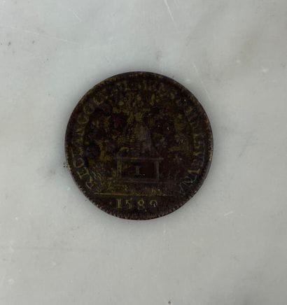 Henri III Mint Token 1589
Token issued for...