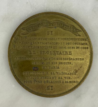 Médaille Deuxième République 