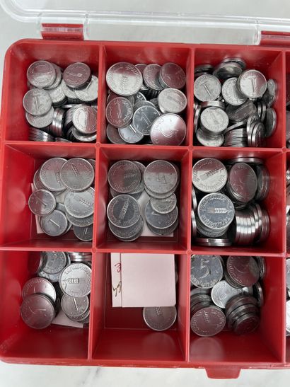 Lot of approx. 1.7 kg of coins France (XX...