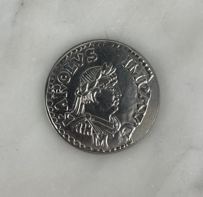 France 5 francs « Denier de Charlemagne »...