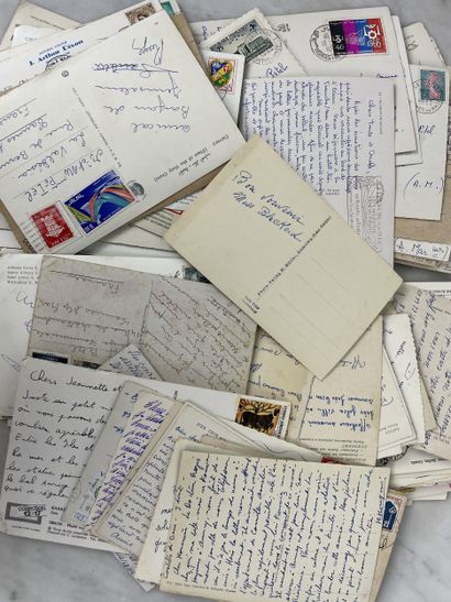 Cartes postales anciennes et correspondances...