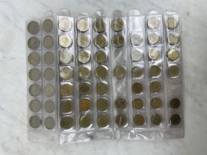 Lot d’environ 650 g de pièces de monnaie...