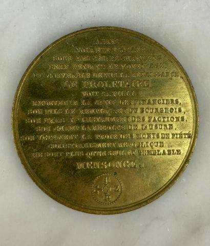 Médaille Deuxième République 