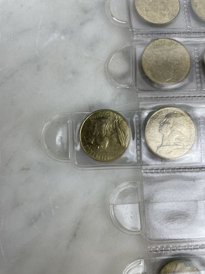 Lot d’environ 650 g de pièces de monnaie...