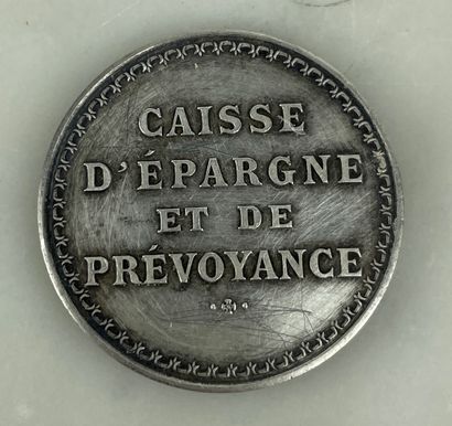 Silver token Caisses d'Epargne La Rochelle
Silver...