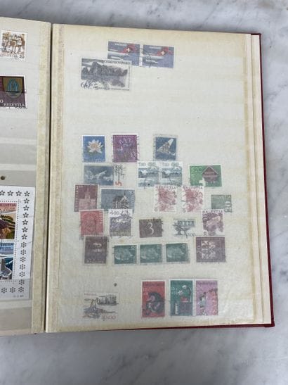 Porte-vues de documents manuscrits et album...