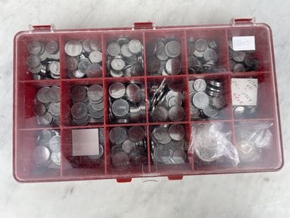 Lot of approx. 1.7 kg of coins France (XX...