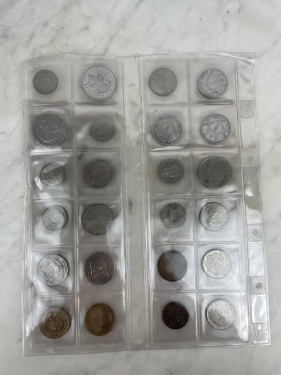 Lot d’environ 650 g de pièces de monnaie...