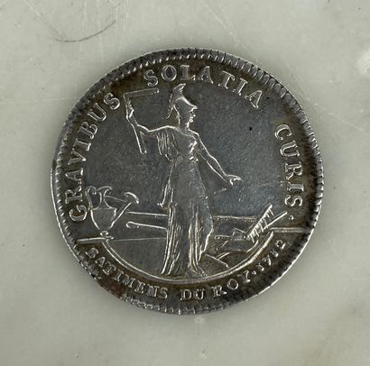 Bâtiments du Roi 1712 silver token
Bâtiments...
