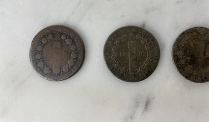 Louis XVI 1791/1793 - lot de 4 pièces 12...